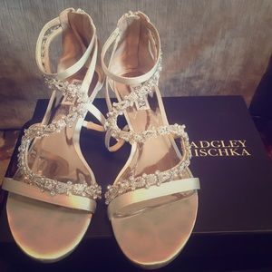 Badgley Mischka Wedding Wedges